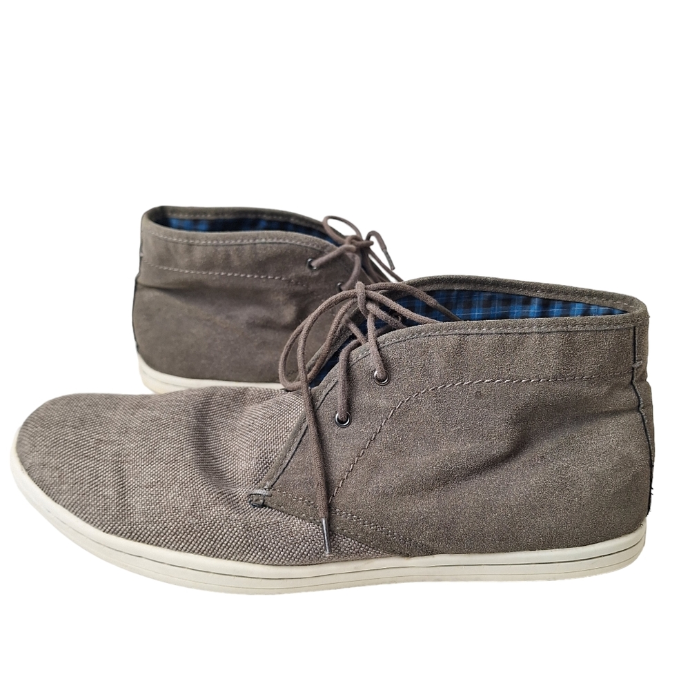 Ben Sherman Payton Fabric Lace Up Chukka Boots